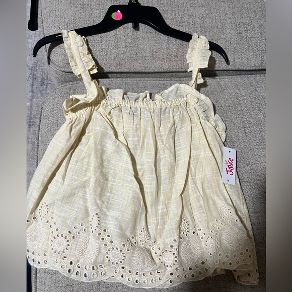 Justice Other - NWT Justice yellow plus size girls smock Tank Top